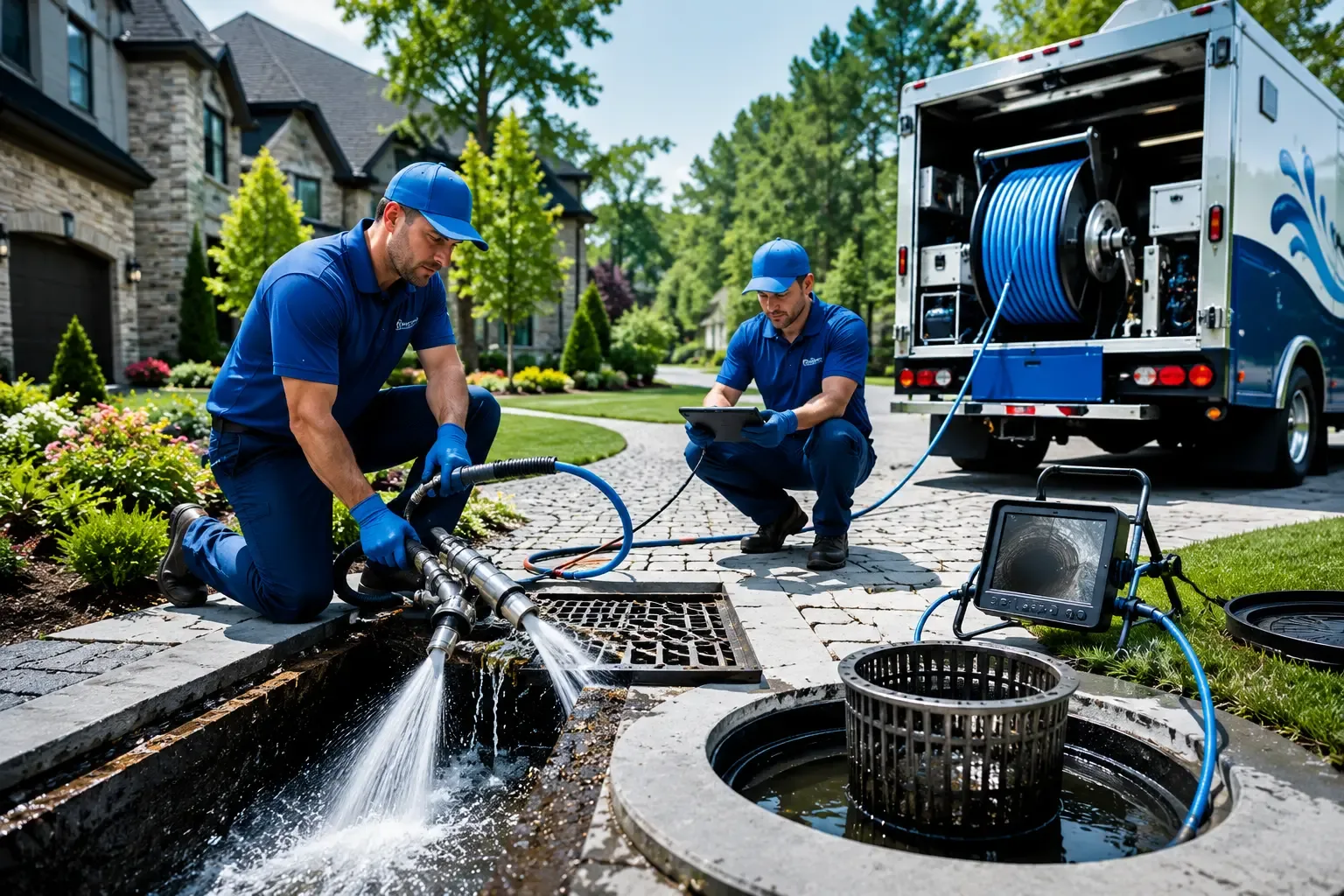Local outdoor drain cleaning professionals in Pound, WI